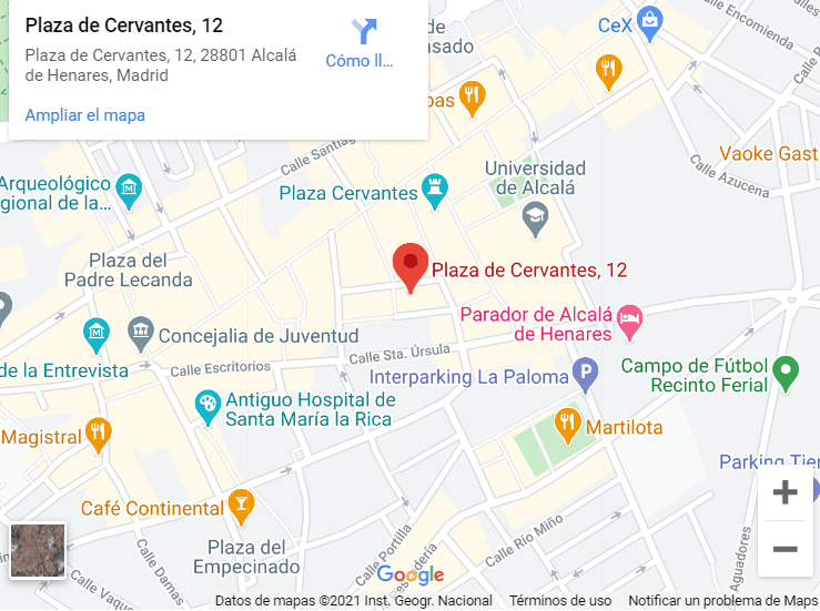 Plaza de Cervantes, 12