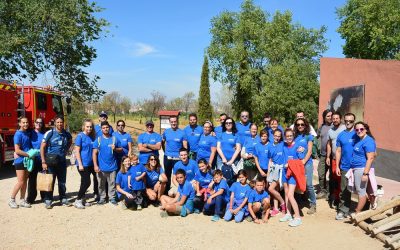 El Parque de los Cerros de Alcalá recibió a más de 100 voluntarios de las empresas Yves Rocher y Decathlon