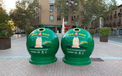 Alcalá de Henares acoge la campaña “1kg de vidrio por 1kg de alimentos”
