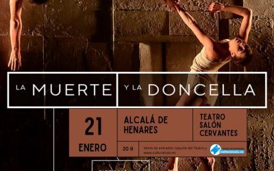 La danza moderna llega al Teatro Salón Cervantes con “La muerte y la doncella”