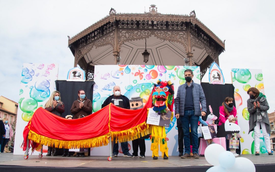 Cerca de 200 niños y niñas participan en el desfile del Concurso de Disfraces de Carnaval 