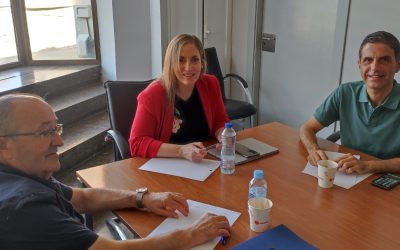 Rodríguez Palacios se reúne con la secretaria General de UGT Madrid, Marina Prieto 