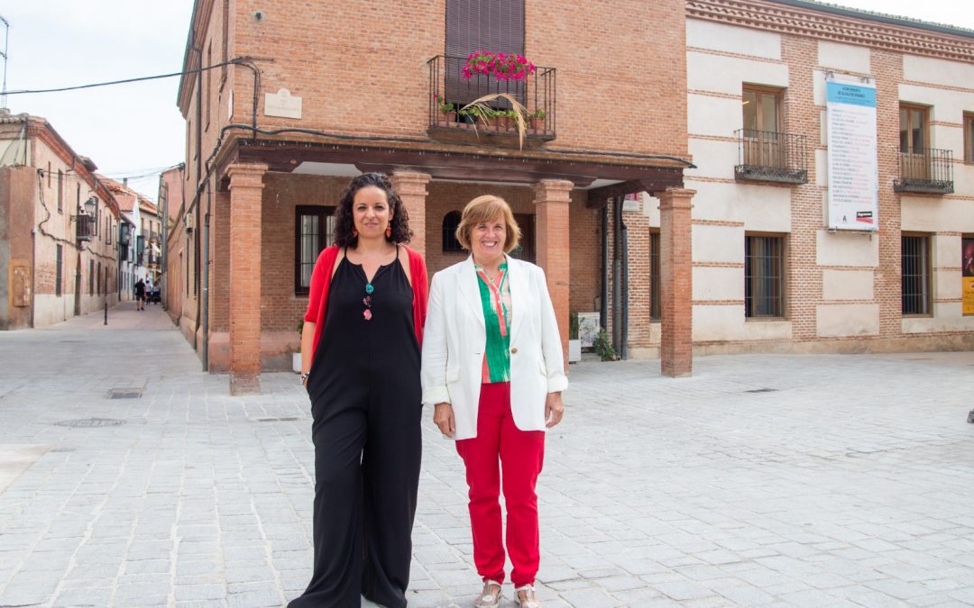 Continúan las obras de peatonalización del Casco Histórico de Alcalá de Henares