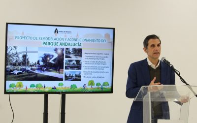 Comienzan las obras para la remodelación y acondicionamiento del parque Andalucía