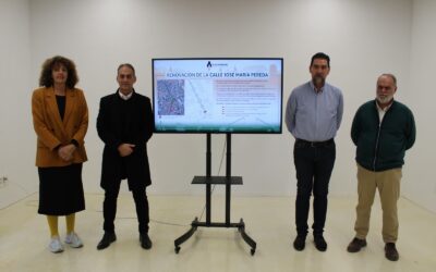 Presentamos al PIR el proyecto de reforma de José María Pereda: mejora de la movilidad y la iluminación y 85 nuevas plazas de aparcamiento