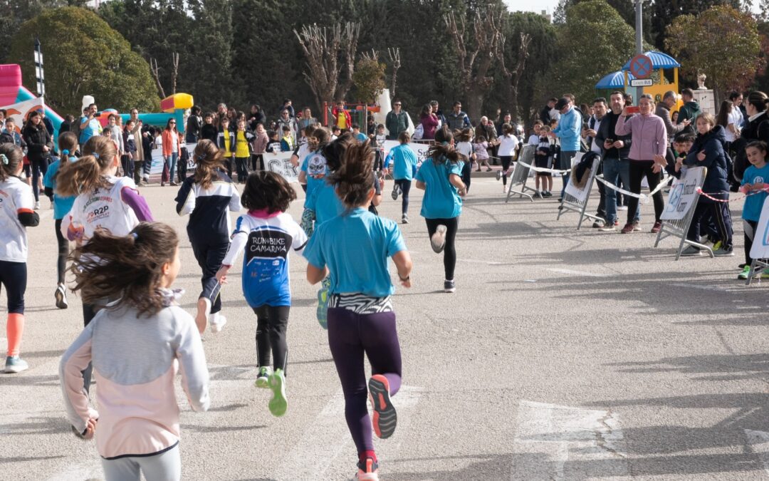 Nuevo récord de participación en el Cross Escolar del San Gabriel: más de 1100 corredores