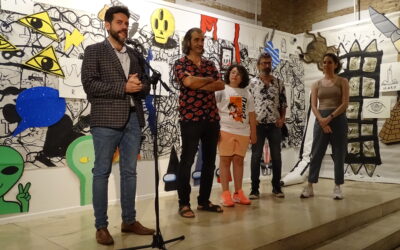 La Casa de la Entrevista alberga la última exposición del colectivo artístico “La Cabeza Caliente”