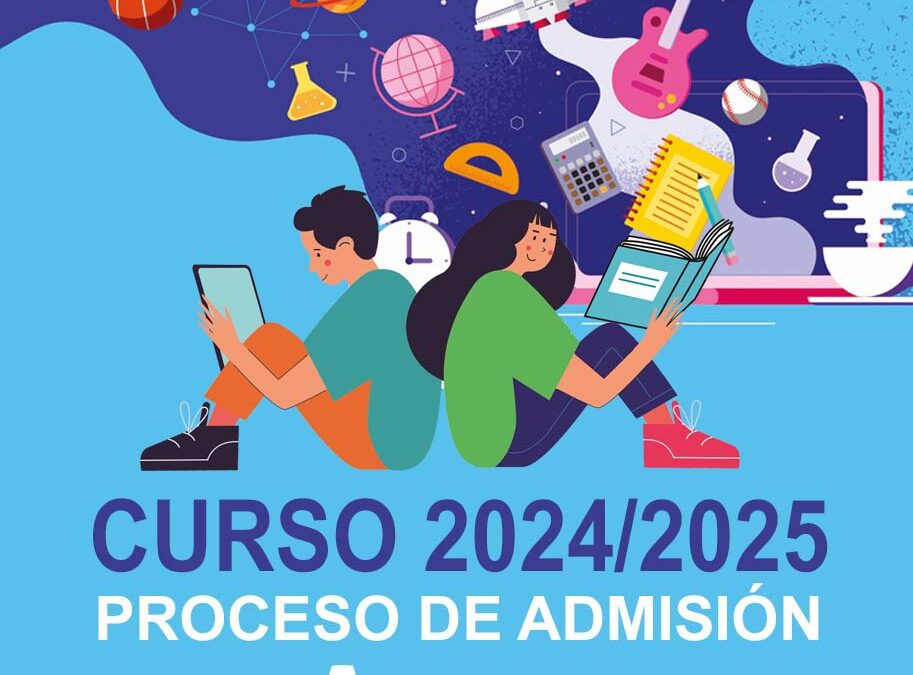Este miércoles se abre el proceso de admisión de alumnos para el curso 2024/2025
